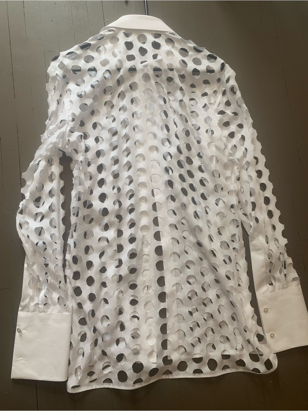Maison Margiela "Cut Out" longsleeve shirt - Picture 4 of 13